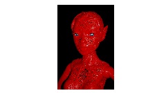 Michel_Derozier Creation3D Elf rouge qui marche